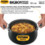 Hawkins Futura Hard Anodised 12 Litre BigBoy Biryani Handi with Lid image