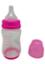 Alpha Baby Feeding Bottle with Soft Silicone Nipple 9OZ/250ml - Pink image
