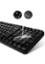 Rapoo Black Wireless Keyboard and Mouse Combo image