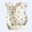 Non-Woven Cloth Baby Neck Bib CN Cartoon Children's Eating Bib, With Pocket, Anti-Dirty 1pcs image