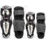 Pro Biker V2 Stainless Steel Outdoor Racing Knee And Elbow Guard - 4 Pcs image