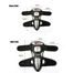 Pro Biker V2 Stainless Steel Outdoor Racing Knee And Elbow Guard - 4 Pcs image