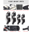 Pro Biker V2 Stainless Steel Outdoor Racing Knee And Elbow Guard - 4 Pcs image