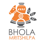 Bhola Mritshilpa logo
